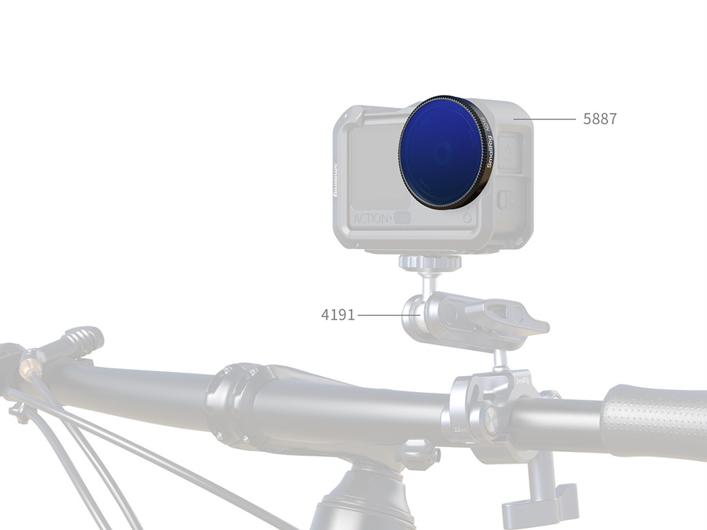 SmallRig 5895 Osmo Action 6 ND Filtre Kiti