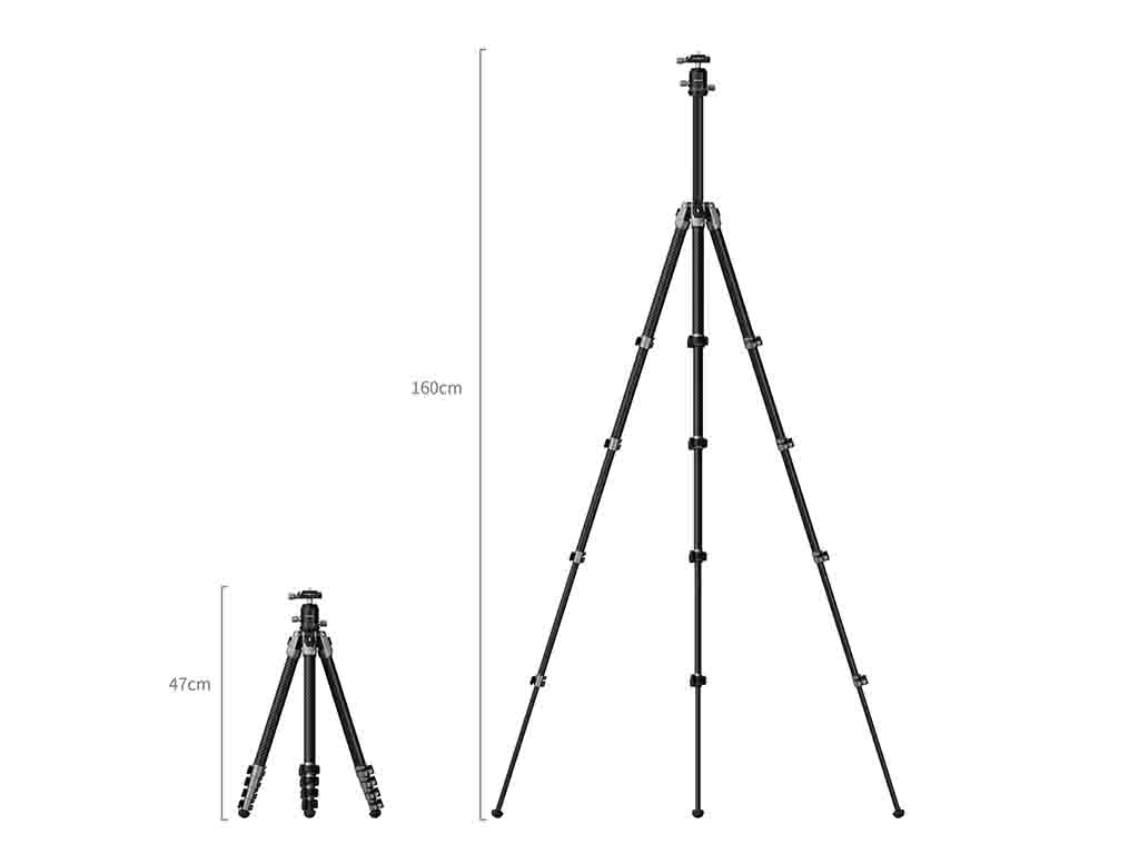 SmallRig 5478 Karbon Fiber Tripod