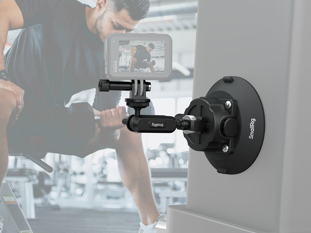 SmallRig 5855 Aksiyon Kamera Uyumlu 4,5"  Vantuz