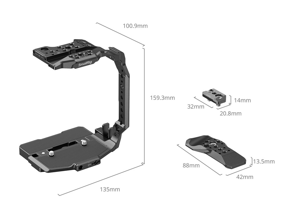 SmallRig 5810 Canon EOS C80 Uyumlu Kafes