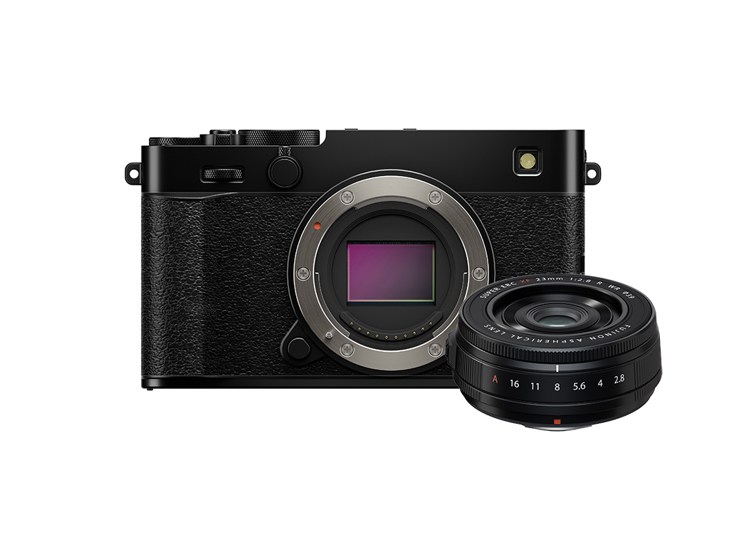 Fujifilm X-E5 Siyah Gövde + XF23mmF2.8 R WR Kit